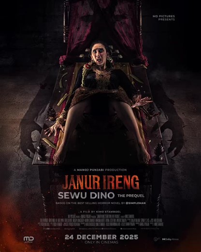 Ada hal yang harus dilakukan keluarga Kuncoro, untuk mendapatkan semua itu. Official Poster Janur Ireng 24 DESEMBER 2025 DI BIOSKOP! #JanurIreng #FilmJanurIreng #SewuDino #MDPictures