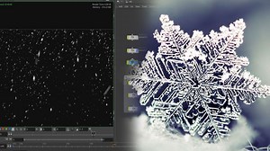Snowfall FX - simulation, setup, rendering, and compositing | SideFX