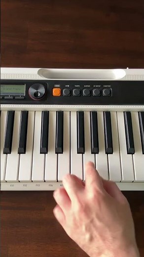 How to play a C Major Piano Chord with the Left Hand