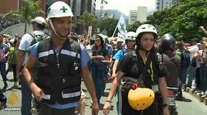 412K views · 2K reactions | This team of medical students are helping the wounded in Venezuela - whether they're protesters or police. | Al Jazeera English | Facebook