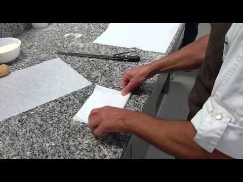 Faire un papier rond avec un papier rectangle