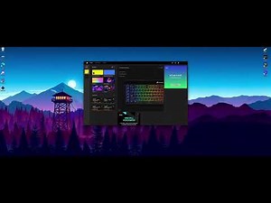 How to chang the color on any RGB corsair keyboard useing iCUE