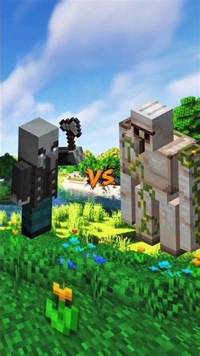 vindicator vs all mobs & entities #shorts