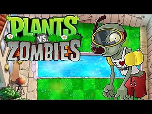 “Poolside 🌊 Defense! Plants 🌵vs Zombies Water Battle”