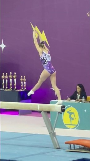 Balance Beam - Junior Team Competition