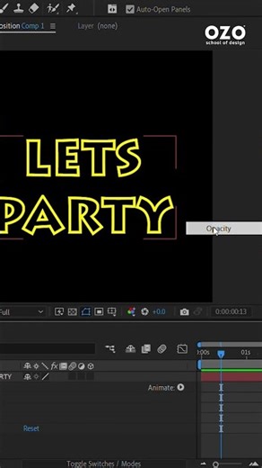 flicker effect in after effect | #aftereffects #aetutorial #motiondesign #animationtips