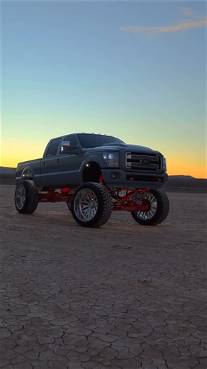 cooper._.media on Instagram: "Pulled out the real camera for this . . . #truck #ford #anylevel #steelbody #jtxforged #furytires #sema #sema2025 #diesel #clean #2011ford #sematruck #frameoff #red #f350 #dieseltruck"