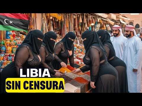 Vida Real en LIBIA - ¡El País Más Rico de África! Mujeres Seductoras Hacen Esto Diario! Documental