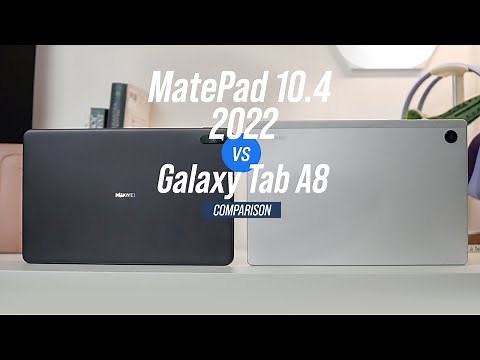 Huawei MatePad 10.4 2022 v Samsung Galaxy Tab A8: Comparing productivity partners