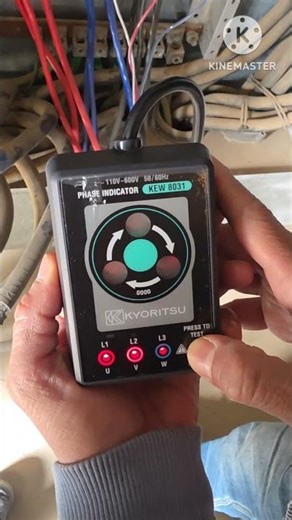 Phase sequence tester part-2/Phase indicator KEW8031.