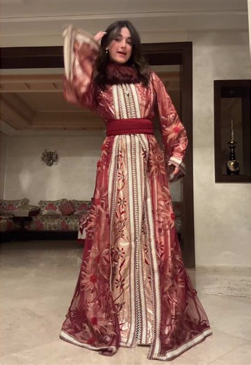 Moroccan Bride Wears Mother's Wedding Dress
