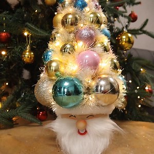 DIY Santa ornament tree | Life and Fun Story