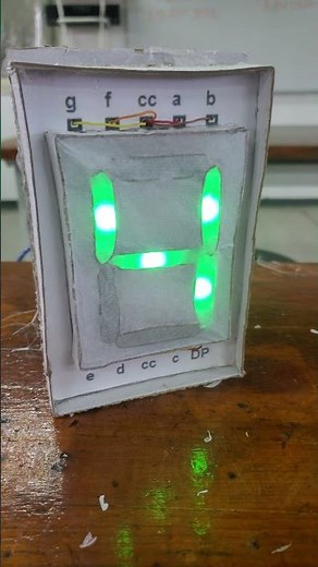 Display 7 segmentos con arduino #circuit #arduino #electronic #arduinoproject #technology