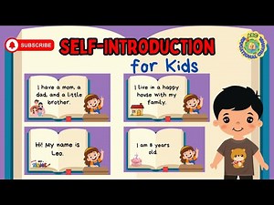 Speak English with Kids | Self Introduction Practice for Children and ESL Beginners with Dialogues