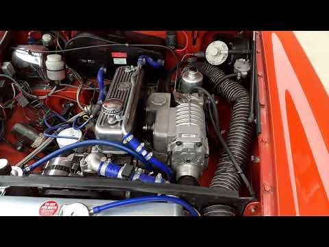 1973 MGB Roadster highly modified with Supercharger