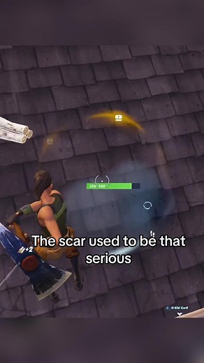 Exploring the Gold Scar in Fortnite Gameplay