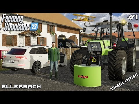 Moving to NEW FARMS in ELLERBACH with ‪@kedex‬ | Ellerbach | Farming Simulator 22 | Episode 1