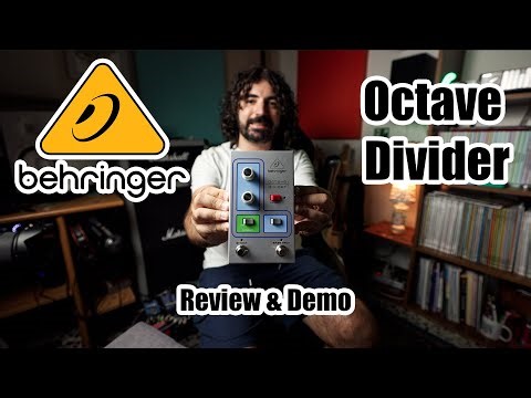 Behringer Octave Divider | Review & Demo