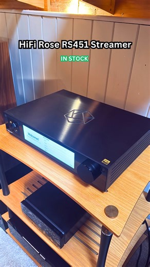 The HiFi Rose RS451 Streamer is a semi-reference level network streamer designed to deliver high-end Master Fidelity sound in a compact, desktop-friendly form. Inheriting the core architecture of the flagship RS151, it offers advanced audio engineering paired with user-focused functionality. ⚡🤩 https://www.audioaffair.co.uk/hifi-rose-rs451-streamer | Audio Affair