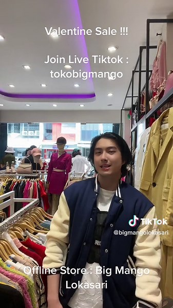 Big Mango Lokasari Valentine Sale - Live Tiktok & Offline Store