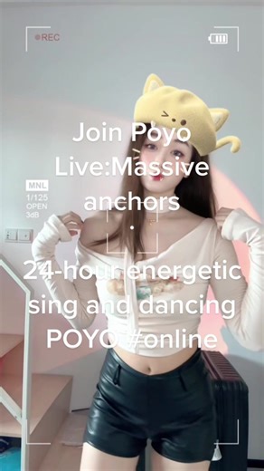 Join Poyo Live: Energetic Singing & Dancing