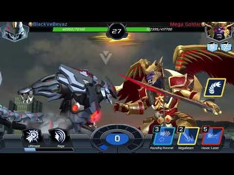 Mega Black Dragon Vs Mega Goldar Power Rangers Legacy Wars Gameplay