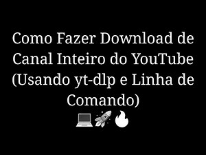 Download ALL Videos from a YouTube Channel with yt-dlp (Quick Step by Step!)