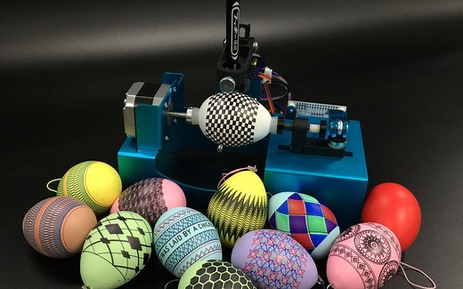 熊仔科技 画蛋机器人 eggbot 01 开箱和安装