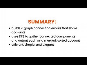 Accounts Merge - LeetCode 721 | Union-Find (Java)