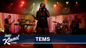 WATCH: Tems Performs 'Avoid Things' off New EP on Jimmy Kimmel Live