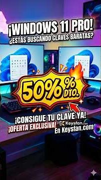 Get your Windows 11 Pro key with a 50% discount using code ABR50 at Keysfan.com #w11