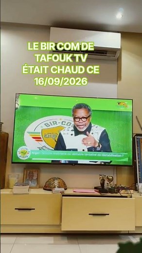 LANCEMENT DE LA CHAÎNE TAFOUK TV DE L'AES SUR LE CANAL 387