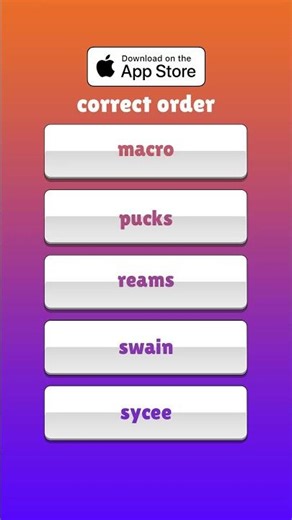 Alphabetic - Can You Beat The Clock? #wordgames