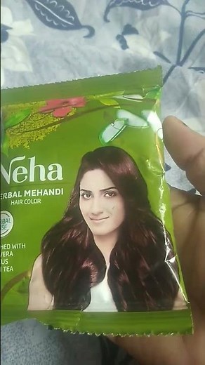 Neha Herbal mehandi Hair Color #shortsviral