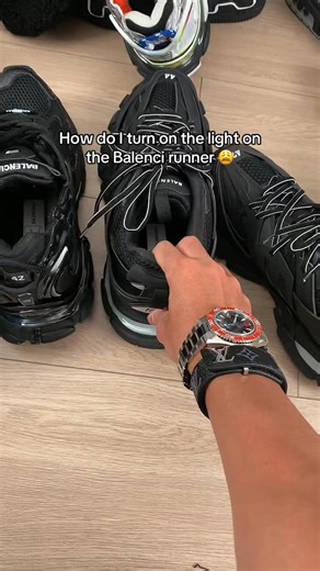 Balenciaga Runner Lights: How to Turn Them On