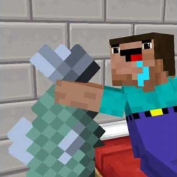 Troll noob Arron And Aphmau #minecraftshorts #shortvideo