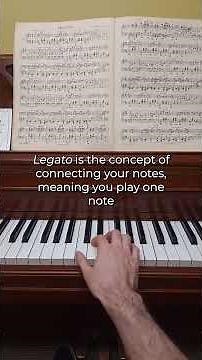 What is Legato playing on the piano? 🎹 🎶