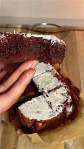 These Red Velvet Brownies Came Out TOO Good 😭