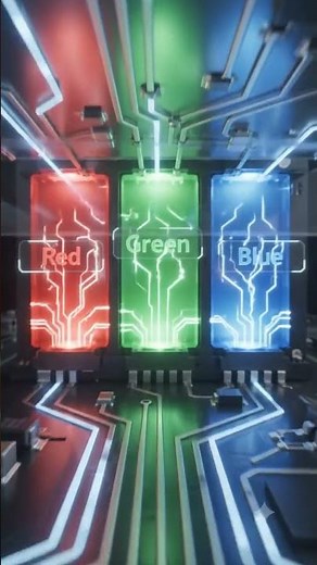🖥️🌈 POV: How RGBA Works in a TV & Monitor | The Science Behind Every Pixel