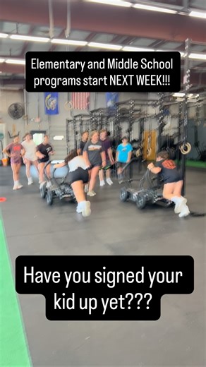 Strong bodies. Confident minds. Endless energy. Our CrossFit Kids program turns “I don’t want to work out” into “Can we go to the gym today?!” 💪😄 Every class is packed with movement, games, and laughter — all built to teach coordination, confidence, and teamwork. 📅 New session starts NEXT WEDNESDAY and spots are filling fast! 📍Swift River CrossFit | 🧒 Grades 3-5 and 6-8 Hit the link in our bio to sign up! #SwiftRiverCrossFitKids #StrongKidsStrongFuture #CrossFitCommunity #ActiveKids | Swift