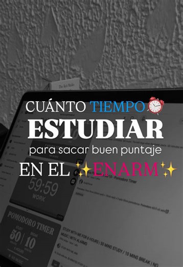 Consejos para estudiar y sacar buena calificación en ENARM