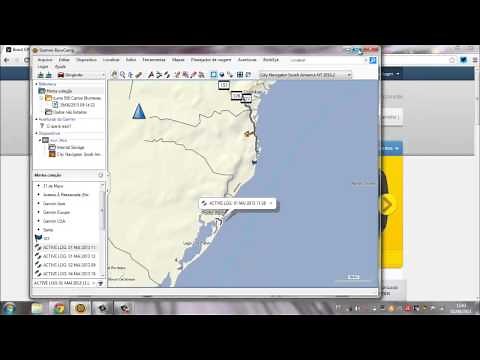 Criando rota no Garmin BaseCamp