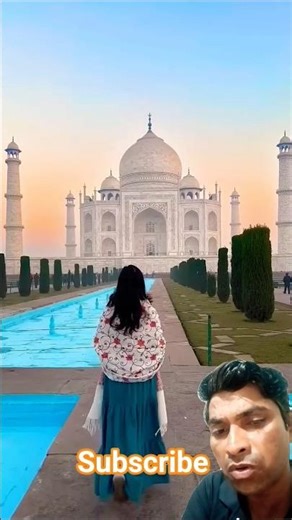 Taj Mahal Green Screen Magic | Viral Shorts #greenscreen #shorts #shaanallrounder