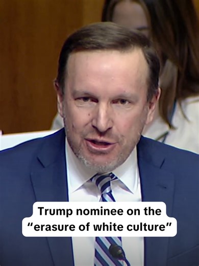 Trump nominated a legit white nationalist to a top post at the State Department. I asked him some basic questions about his belief in the “erasure of white culture”. Watch this embarrassing, fumbling answer. Like he has never before been asked to explain his views.