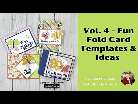 Fun Fold Cards Vol 4 | Ideas for Year Round Card Making Fun!