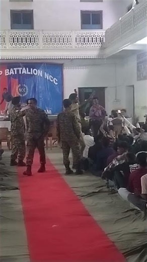 NCC camp culture program #army