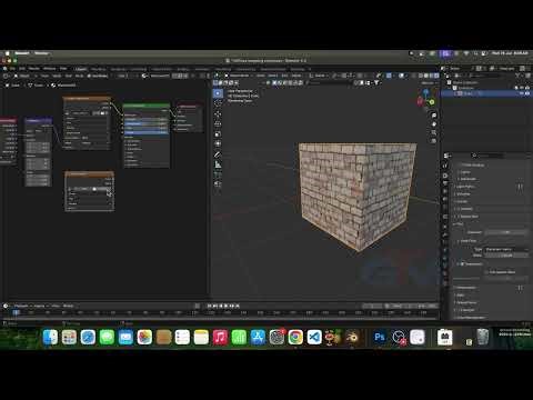 Applying Displacement Maps in Blender