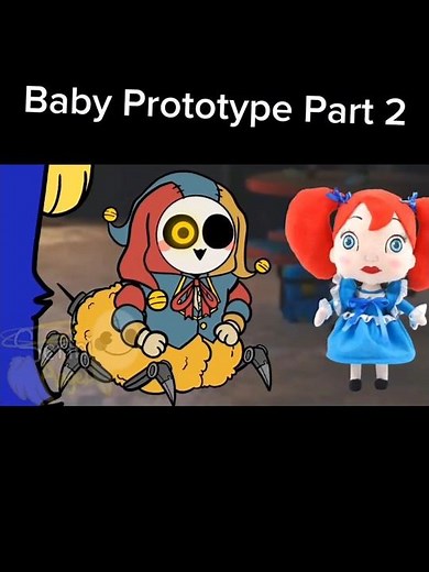 Baby Prototype Singing ?! (Part 2) - Poppy Playtime Chapter 5 //#poppyplaytime#funny#trend#animation