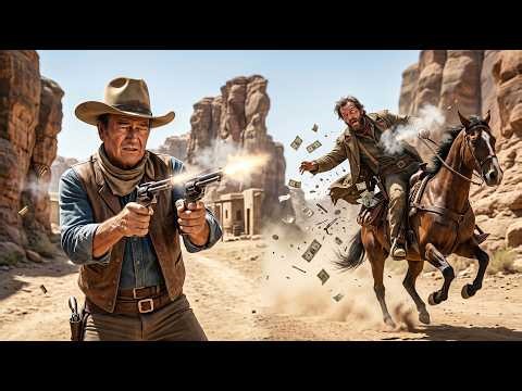 Undercover Cowboy: John Wayne vs Counterfeiters! | Classic Action Western | Full Free Movie HD