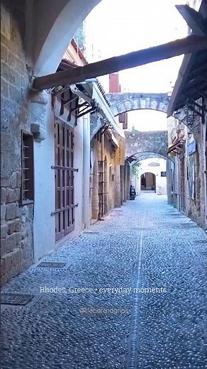 Rhodes Greece 🇬🇷 | Medieval Streets, Hidden Alleys & Old Town Walk